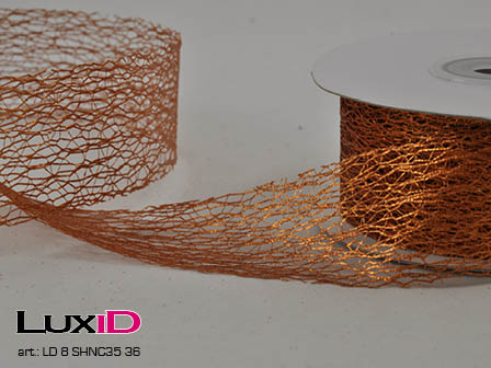 Shiny Honeycomb 36 copper 38mm x 15m